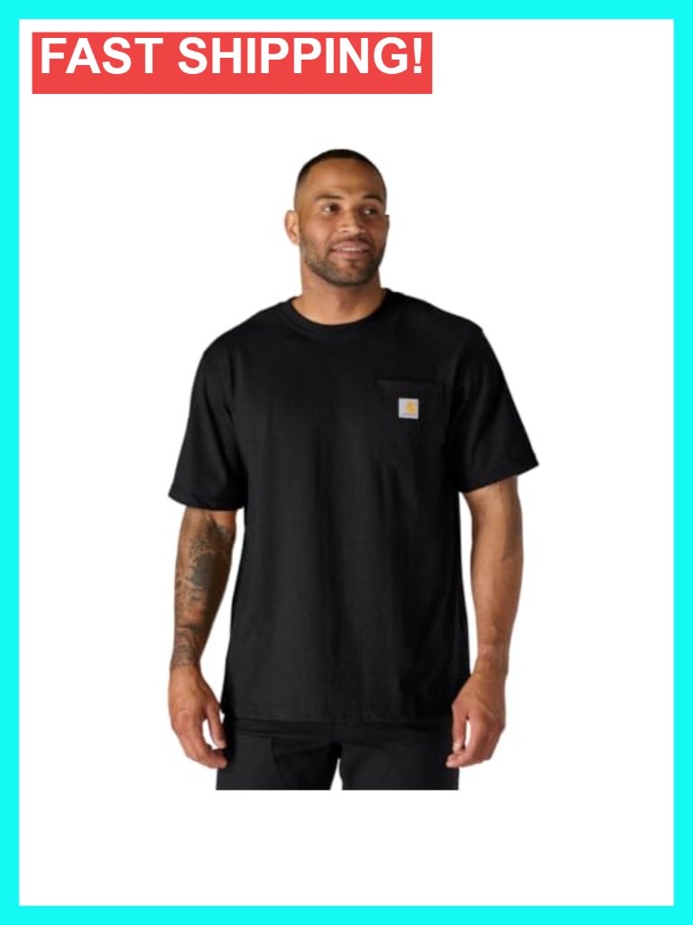 Relaxed Fit Crew Neck T-Shirt With Pocket